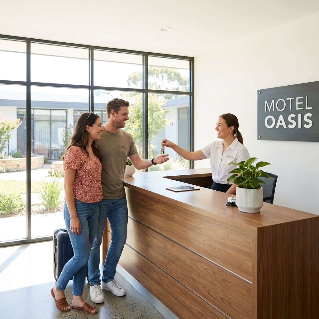 Friendly Reception at Bealey Avenue Motel